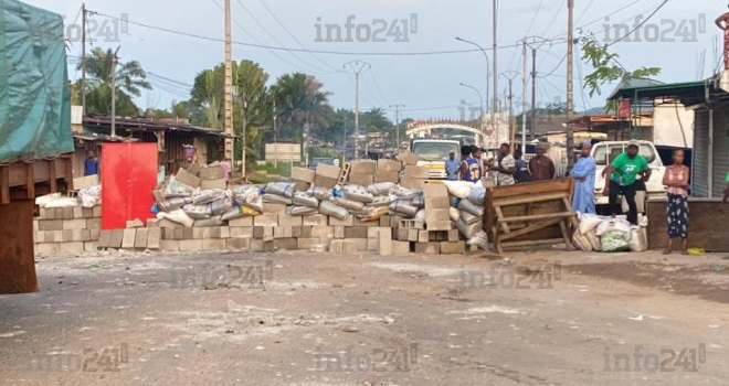 Lambaréné&nbsp;: Des barricades pour réclamer le retour de l’électricité