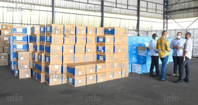 Le Gabon reçoit une seconde dotation de matériel médical contre le coronavirus