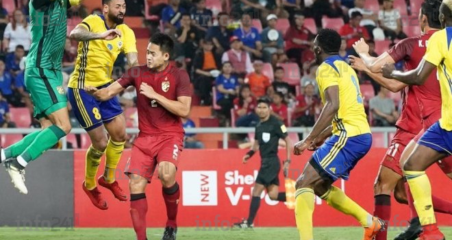 King’s Cup&nbsp;: le Gabon terrassé par les Éléphants de guerre de Thaïlande 