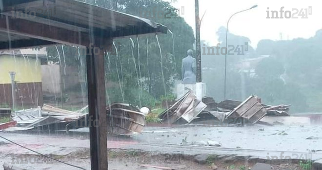 Intempéries&nbsp;: Un orage d’une violence inouïe secoue Franceville et ses environs