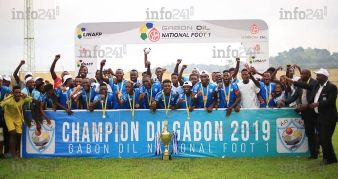 National Foot 1&nbsp;: l’AO CMS sacré champion du Gabon 2019&nbsp;!