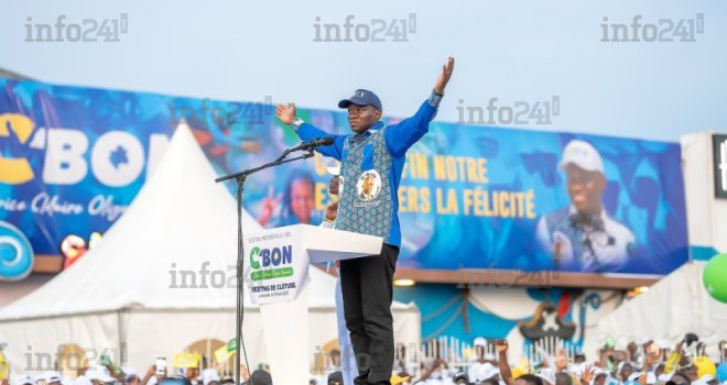 Présidentielle 2025&nbsp;: Brice Clotaire Oligui Nguema clôt sa campagne à Libreville