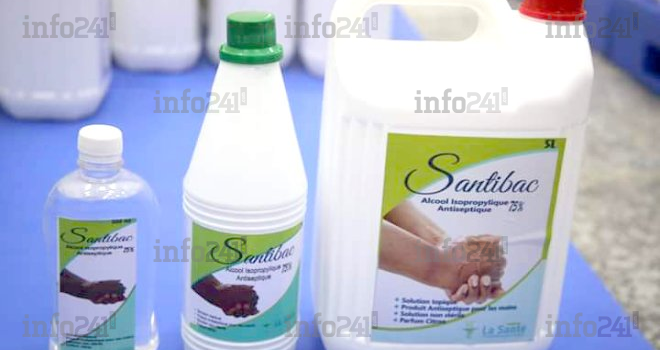 Voici venus les gels hydroalcooliques made in Gabon&nbsp;!